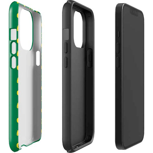University of Oregon Pattern iPhone 15 Pro Impact Case