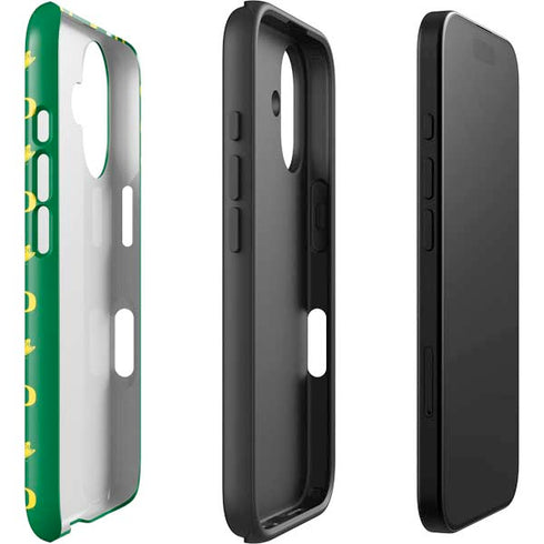 University of Oregon Pattern iPhone 16 Impact Case