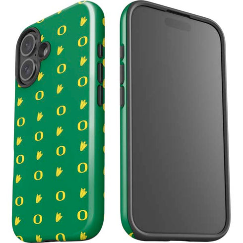 University of Oregon Pattern iPhone 16 Impact Case