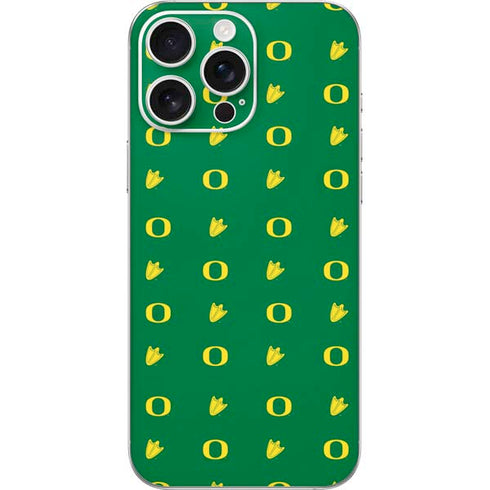University of Oregon Pattern iPhone 16 Pro Max Skin