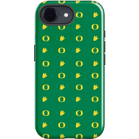 University of Oregon Pattern iPhone 16e Impact Case