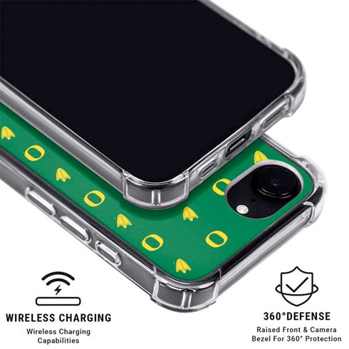 University of Oregon Pattern iPhone 16e MagSafe Case