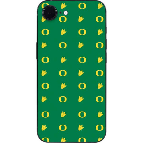 University of Oregon Pattern iPhone 16e Skin