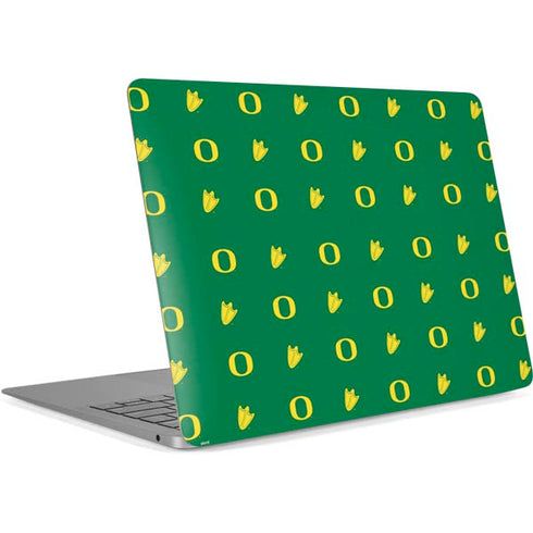 University of Oregon Pattern Apple MacBook Air Skin