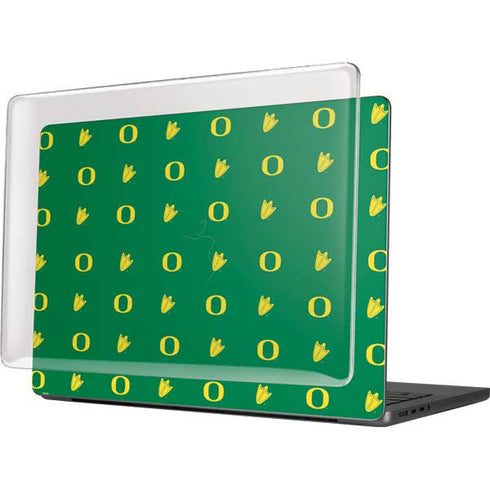 University of Oregon Pattern MacBook Pro 14in (2021-24) Case plus Skin