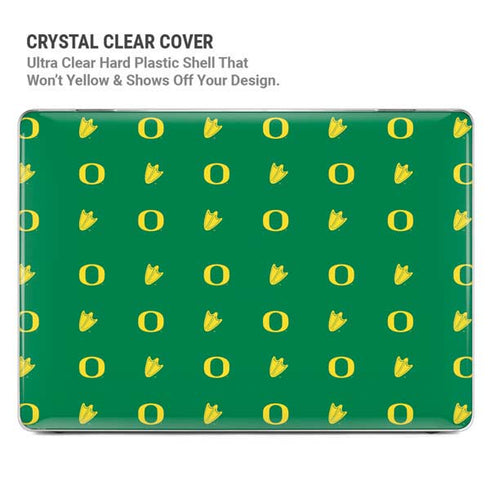 University of Oregon Pattern MacBook Pro 14in (2021-24) Case plus Skin