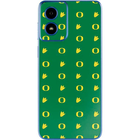 University of Oregon Pattern Moto G Play 4G (2024) Skin