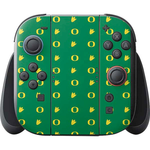 University of Oregon Pattern Nintendo Switch 2 (2025) with Joy-Con Skin