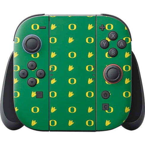 University of Oregon Pattern Nintendo Skins