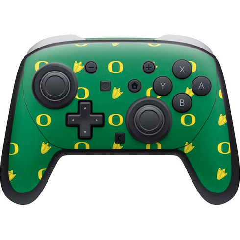 University of Oregon Pattern Nintendo Switch 2 (2025) Pro Controller Skin