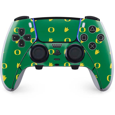 University of Oregon Pattern PS5 DualSense Edge Pro Controller Skin