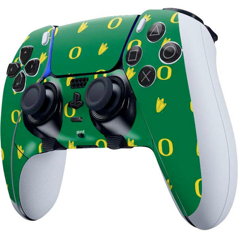 University of Oregon Pattern PS5 DualSense Edge Pro Controller Skin