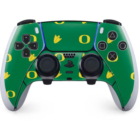 University of Oregon Pattern PlayStation PS5 Skins