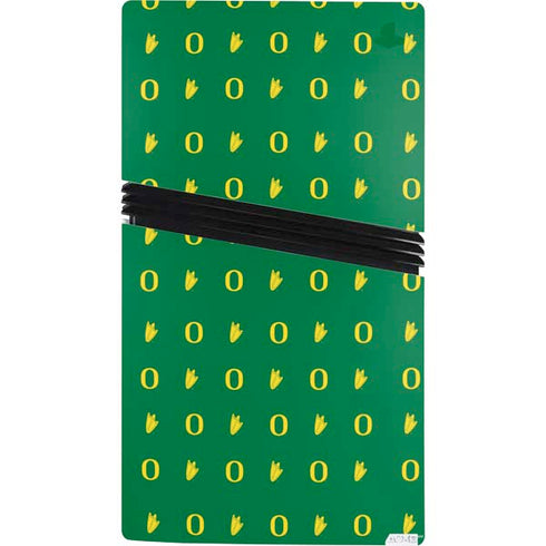 University of Oregon Pattern PS5 Pro Console Skin