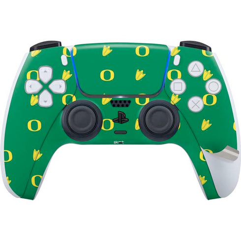 University of Oregon Pattern PS5 Pro Disk Bundle Skin