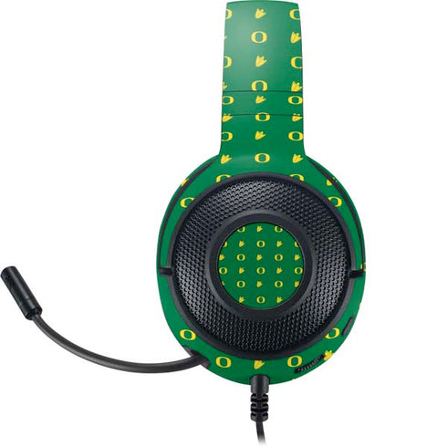 University of Oregon Pattern Razer Kraken X Skin