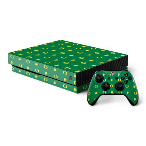University of Oregon Pattern Xbox One Skins