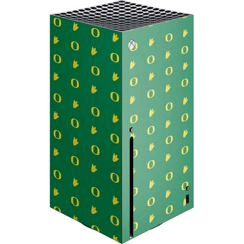 University of Oregon Pattern Xbox Series X Skins