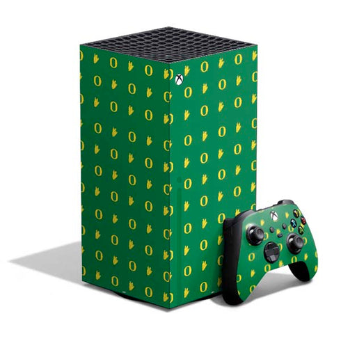 University of Oregon Pattern XBox Series X Digital Edition Bundle Skin
