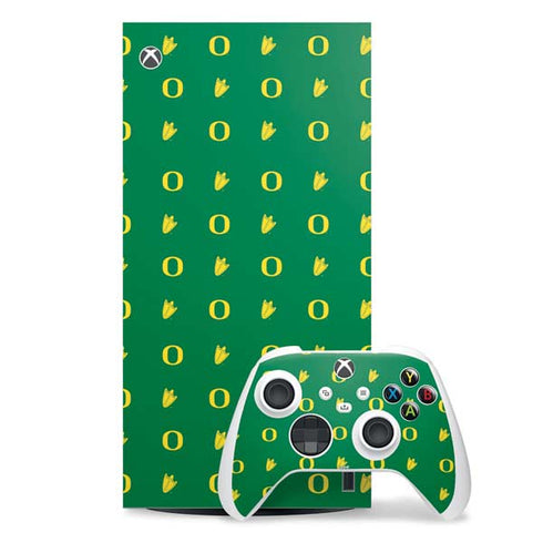 University of Oregon Pattern Xbox Series X Skins