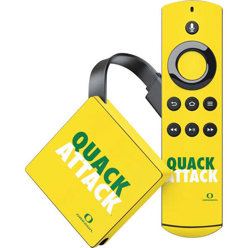 University of Oregon Quack Attack Amazon Fire TV Skin