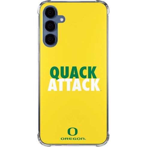 University of Oregon Quack Attack Galaxy A35 5G Clear Case