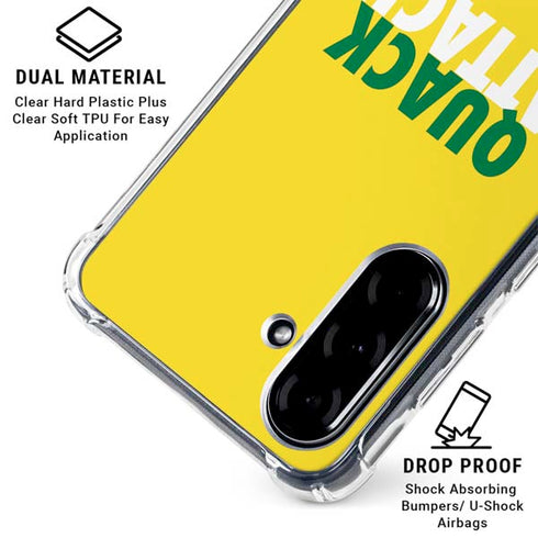 University of Oregon Quack Attack Galaxy A36 5G Clear Case