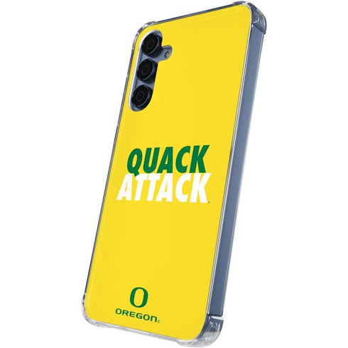 University of Oregon Quack Attack Galaxy A55 5G Clear Case