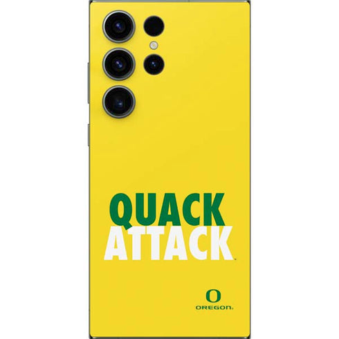 University of Oregon Quack Attack Galaxy S25 Ultra Skin