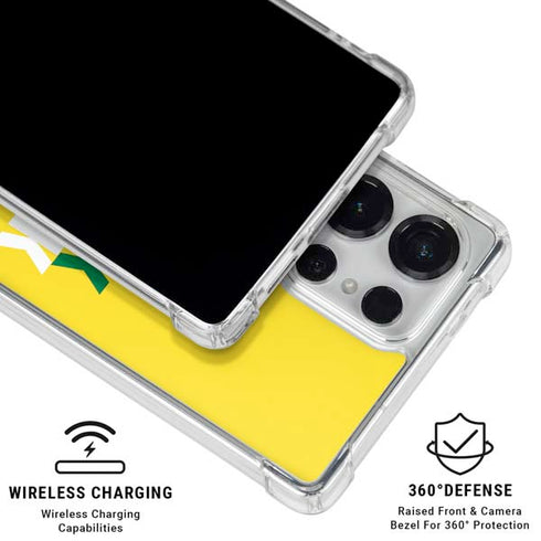University of Oregon Quack Attack Galaxy S26 Ultra Clear Case