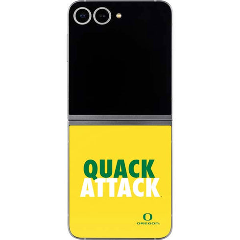 University of Oregon Quack Attack Galaxy Z Flip6 Skin