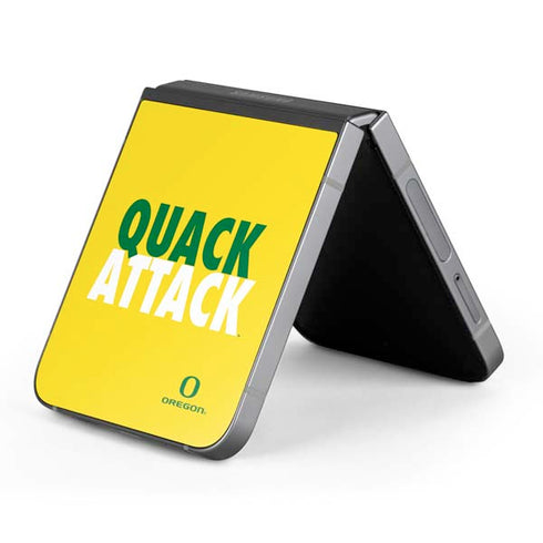 University of Oregon Quack Attack Galaxy Z Flip6 Skin