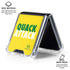 University of Oregon Quack Attack Galaxy Z Flip6 Clear Case