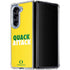 University of Oregon Quack Attack Galaxy Z Fold5 5G Clear Case
