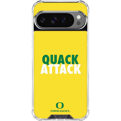 University of Oregon Quack Attack Google Pixel 10 Pro XL Clear Case