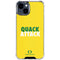 University of Oregon Quack Attack iPhone 15 Clear Case