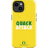 University of Oregon Quack Attack iPhone 15 Impact Case