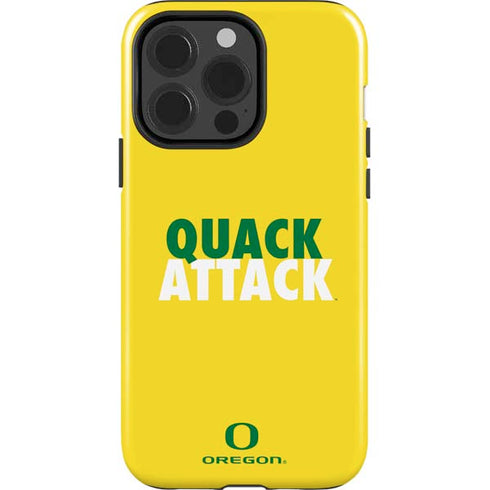 University of Oregon Quack Attack iPhone 15 Pro Impact Case