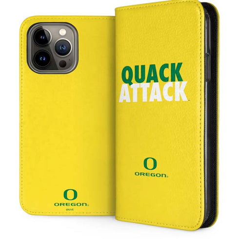 University of Oregon Quack Attack iPhone Cases