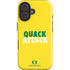 University of Oregon Quack Attack iPhone 16 Plus Impact Case