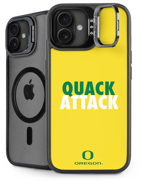 University of Oregon Quack Attack iPhone 16 Plus Kickstand Case