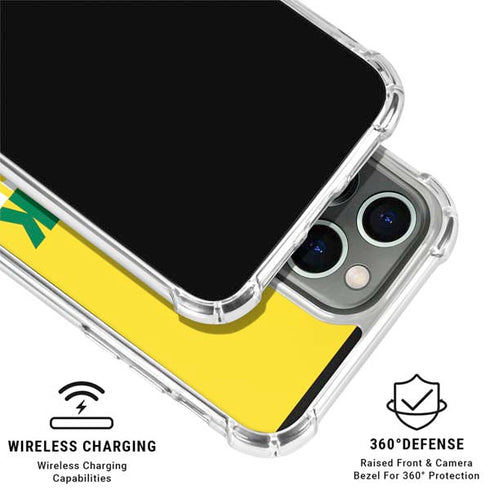 University of Oregon Quack Attack iPhone 16 Pro Max Clear Case
