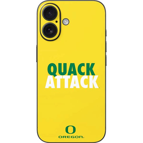 University of Oregon Quack Attack iPhone 16 Skin