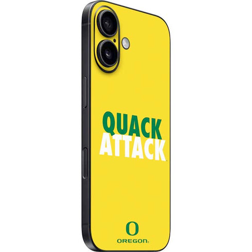 University of Oregon Quack Attack iPhone 16 Skin