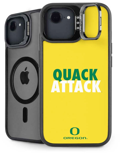 University of Oregon Quack Attack iPhone 16e Kickstand Case