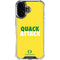 University of Oregon Quack Attack iPhone 17 Clear Case