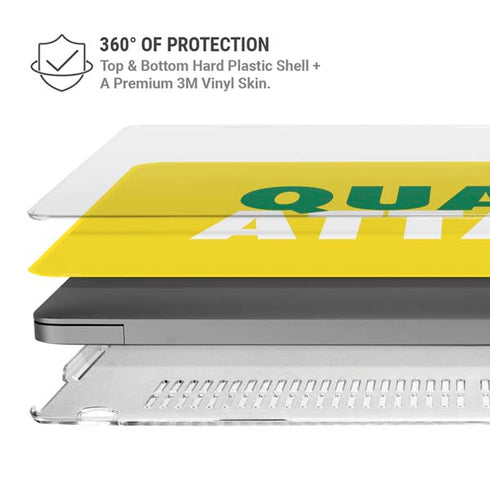 University of Oregon Quack Attack MacBook Pro 14in (2021-24) Case plus Skin