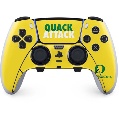 University of Oregon Quack Attack PS5 DualSense Edge Pro Controller Skin
