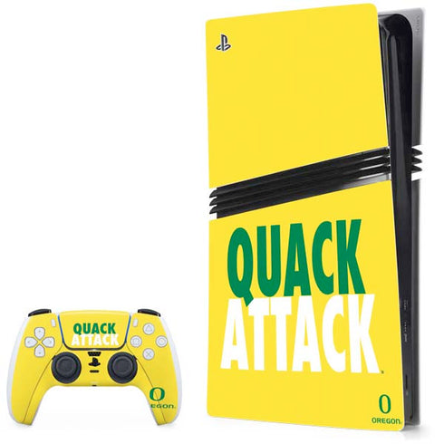 University of Oregon Quack Attack PlayStation PS5 Skins