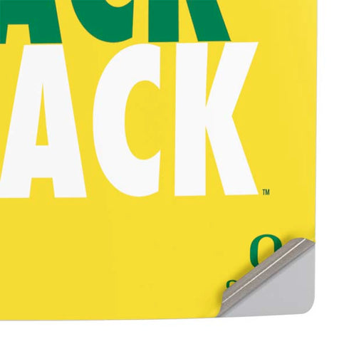 University of Oregon Quack Attack PS5 Pro Console Skin